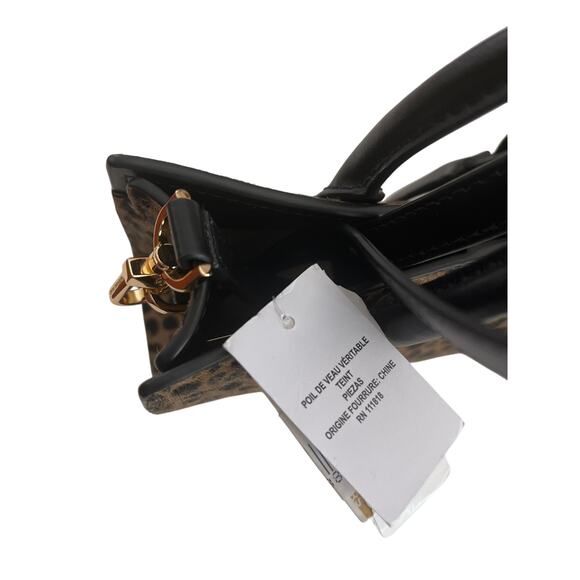 Michael KORS Scarlett Extra-Small Petite Cheetah Print Calf Hair Crossbody Bag - Picture 4 of 4